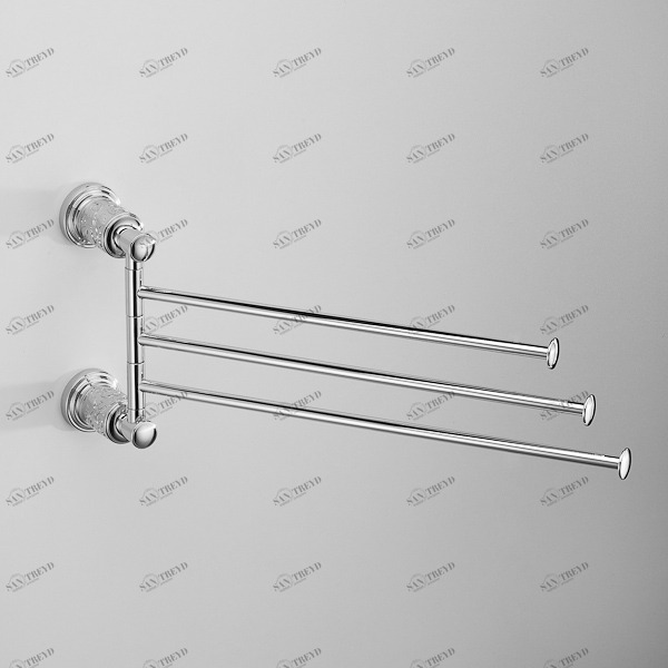 Полотенцедержатель тройной поворотный Schein (Германия) Carving 7065052 sun-id-562020