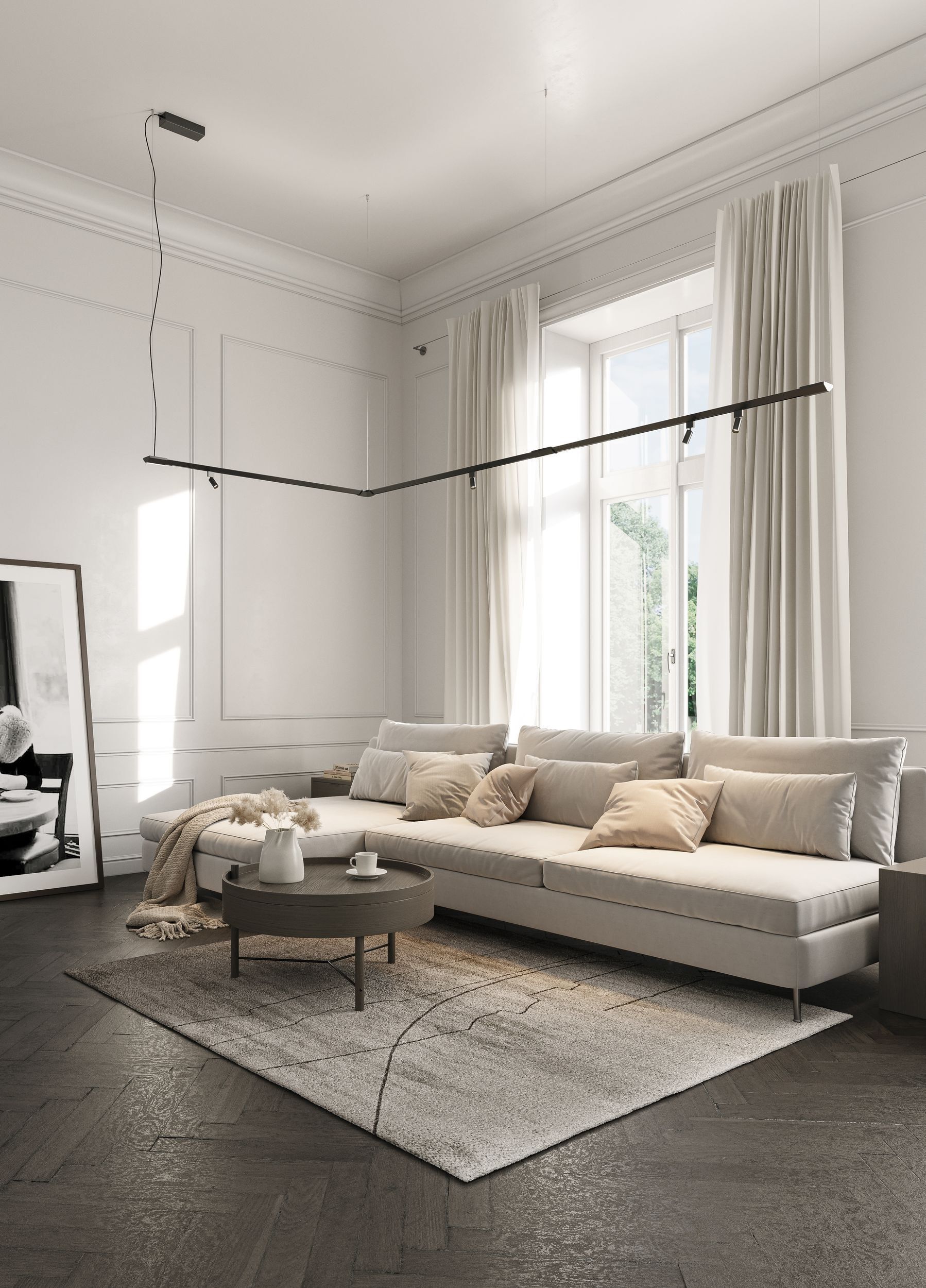 Алюминиевый светодиодный подвесной светильник Karman Turn It ARCH-00019424 - Вид №2