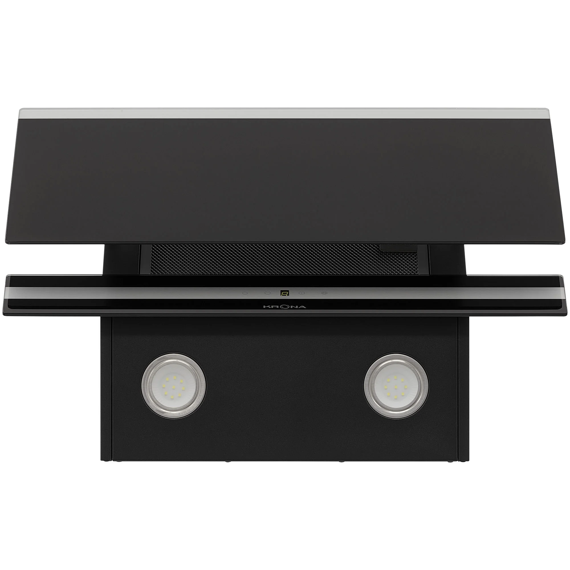 9214320 Вытяжка наклонная KRONA IRMA A 600 black S черный/серебристый KRONA1 STDN-0093343 - Вид №9