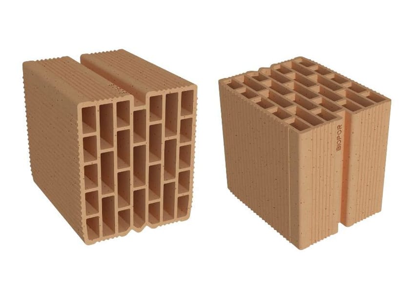 Блок кирпичной кладки DI MUZIO LATERIZI BIOPOR ARCH-00000169