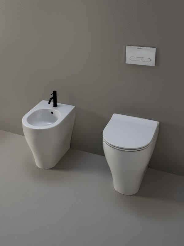Керамический туалет для биде без пола Ceramica Flaminia APP SOLUTION ARCH-00085254 - Вид №4