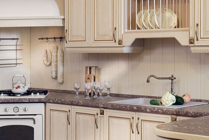 Столешницы для кухни - Бильбао коричневый LIGRON LIST390 208 - Вид №14