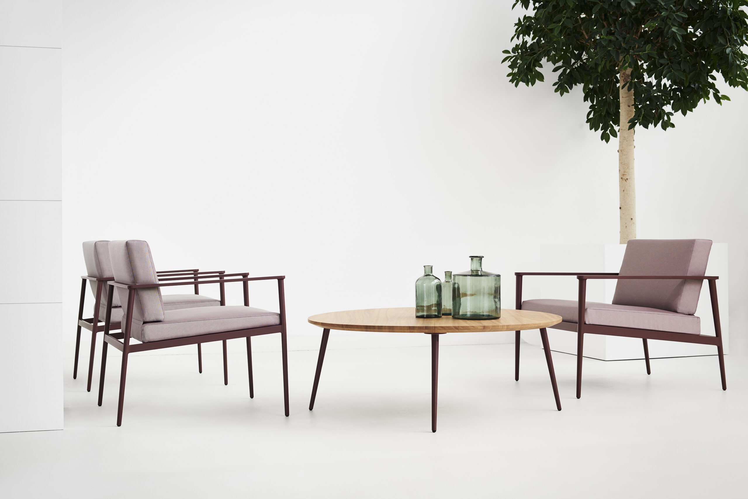 Столик низкий Vint ø110x40 Bivaq sun-id-1986095 - Вид №1