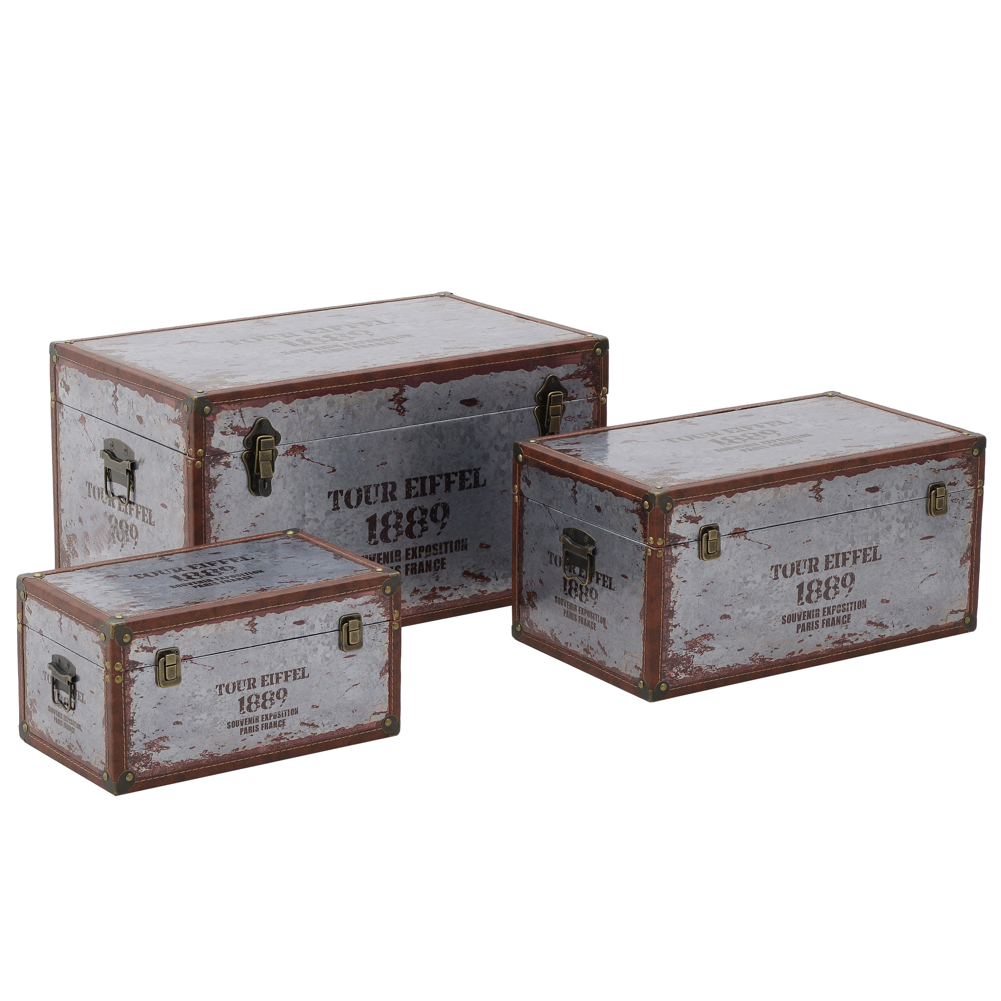 3870899.0003 сундук, набор из 3шт TO4ROOMS  - Вид №1