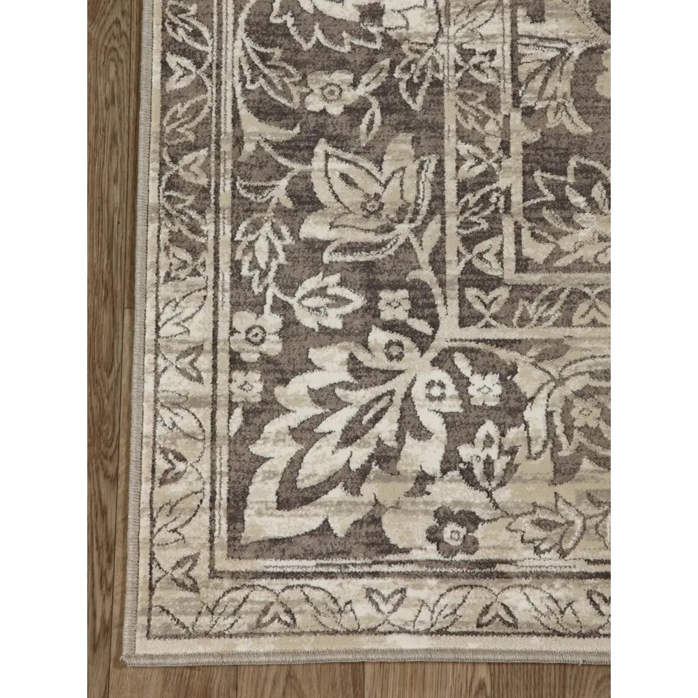 Ковер полиэстер Fresco 69011/6555 200х290 см цвет серый 85305592 STLM-2080873 RAGOLLE  - Вид №1