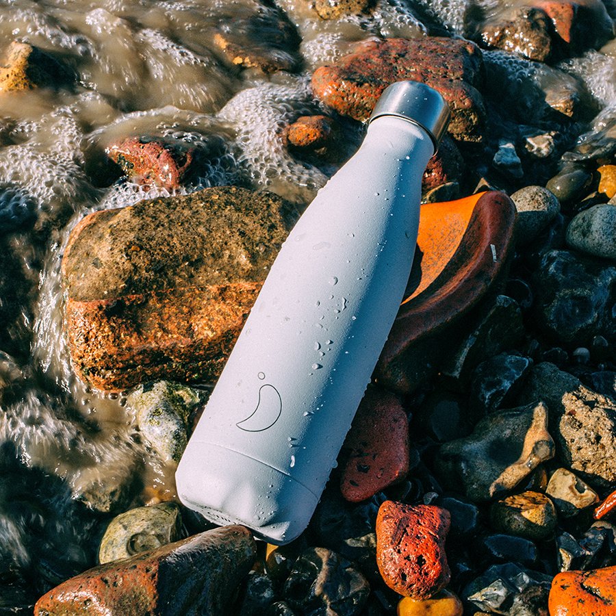 Термос 500 мл белый Monochrome White CHILLY'S BOTTLES ДИЗАЙНЕРСКИЕ 00-3948004 Белый  - Вид №4