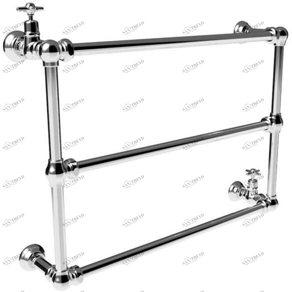 RUBINETTERIE STELLA Настенный хромированный полотенцесушитель Italica It07000