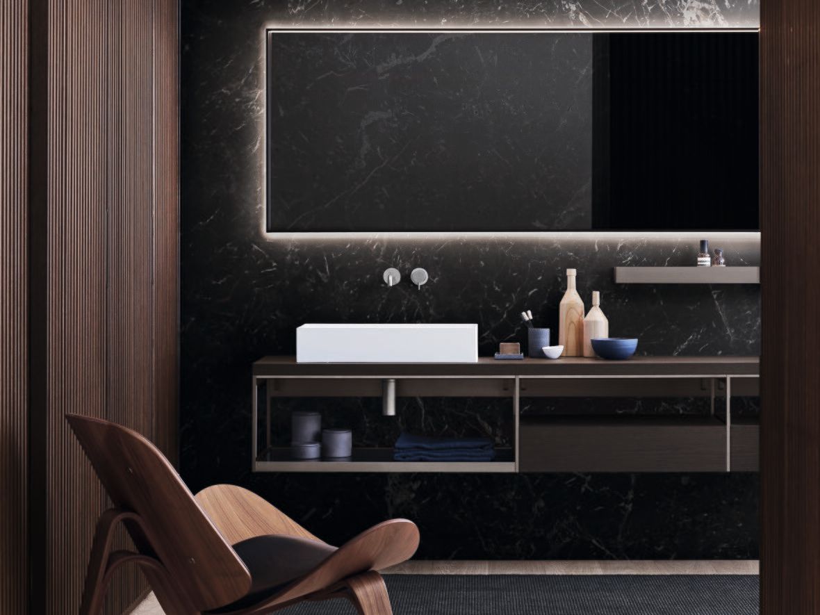 Полностью деревянная мебель для ванной комнаты Noorth Fjord ARCH-00146829 - Вид №4