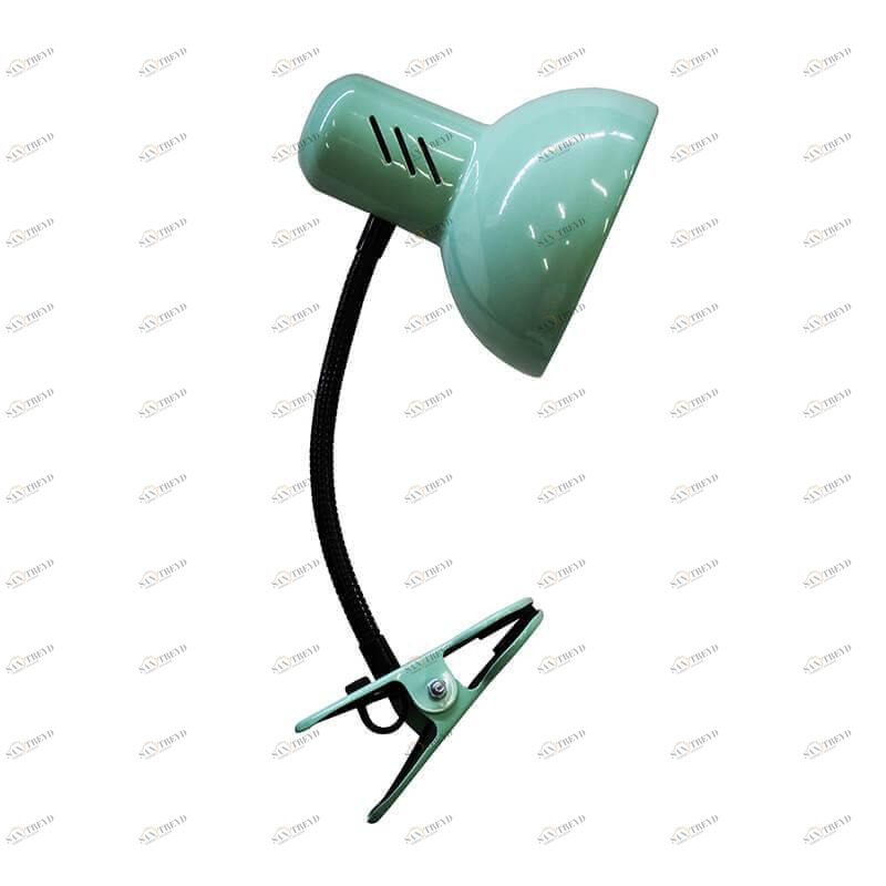 Лампа настольная светло-зеленая на прищепке Seven Fires "Эир" 72001.04.63.01 SEVEN FIRES ЭИР 00-3908001 Зеленый 