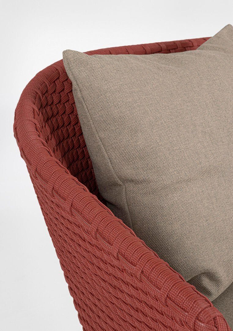 2-местный веревочный и тканевый садовый диван BIZZOTTO Coachella ARCH-00143438 - Вид №25