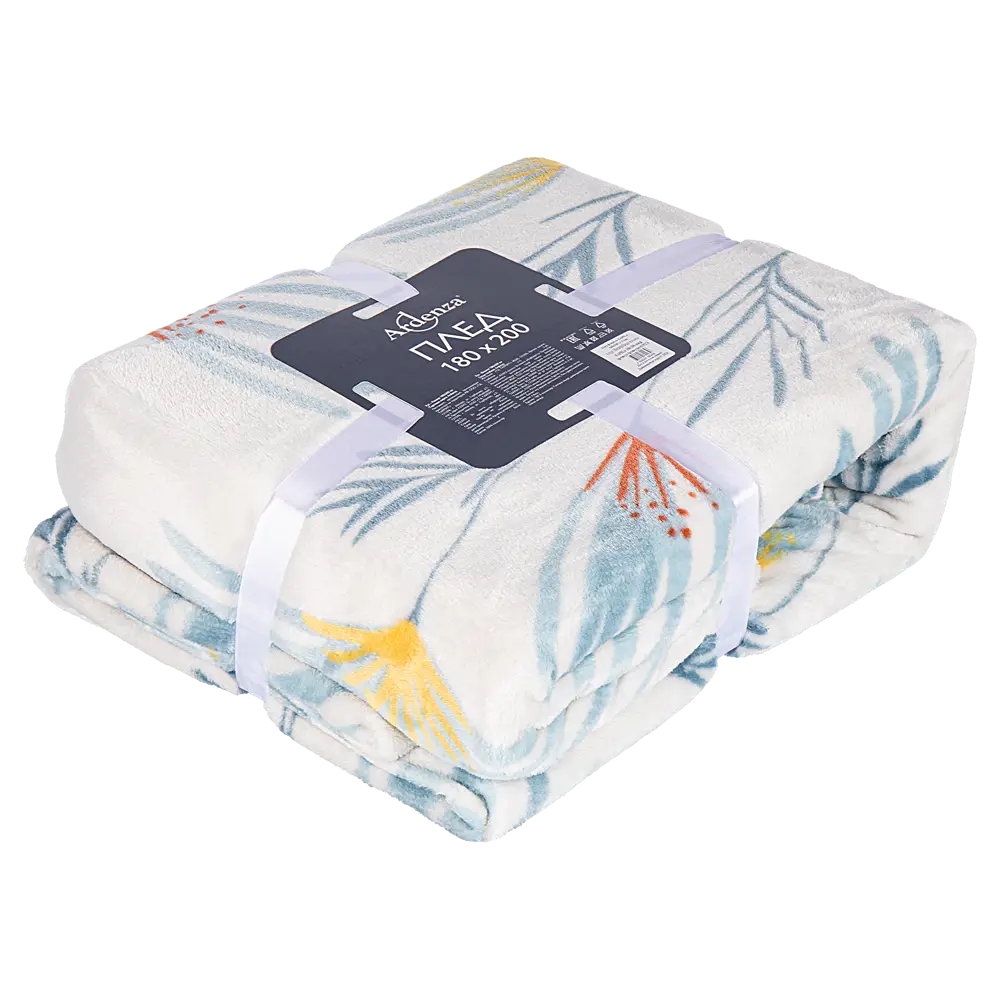 Плед Kapela 180x200 см фланель цвет разноцветный Ardenza STLM-2086934 - Вид №2