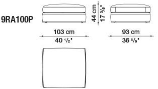 B&B Italia Диван из ткани Richard sun-id-1429934 - Вид №4