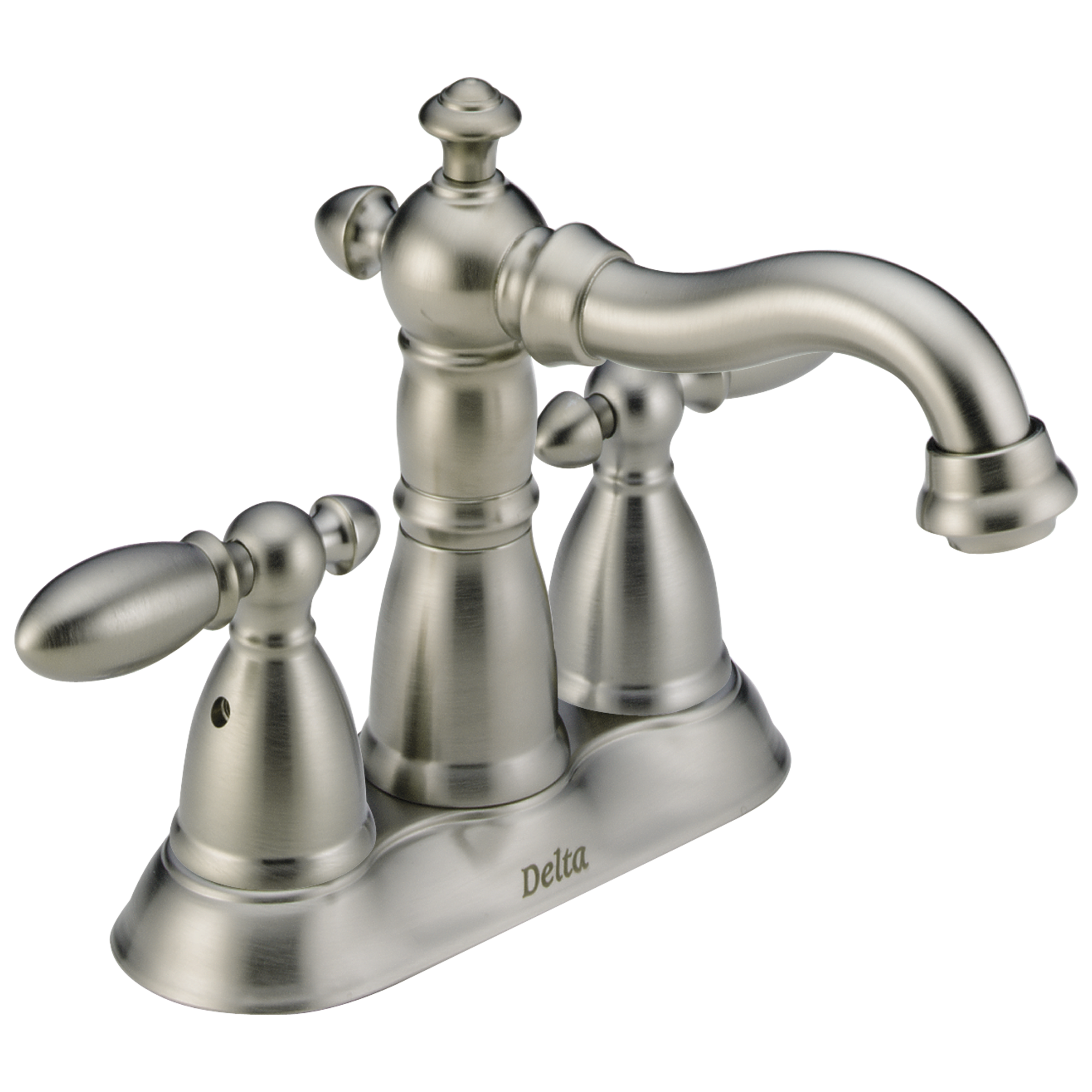 2555-SSMPU-DST Смеситель для ванной комнаты с двумя ручками Delta Faucet Victorian Нержавеющая сталь