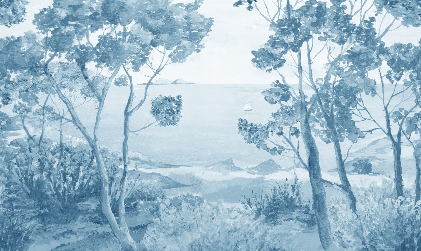 Обои с цветочными мотивами Jannelli&Volpi TARQUINIA ARCH-00143585 - Вид №5