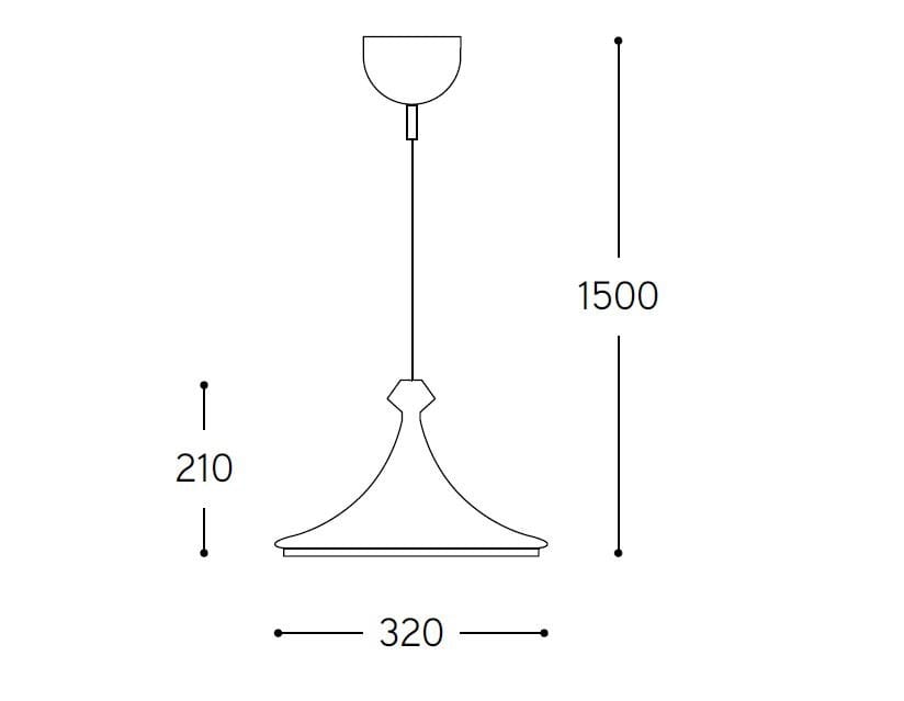 Керамический подвесной светильник Aldo Bernardi I Lustres ARCH-00025943 - Вид №4