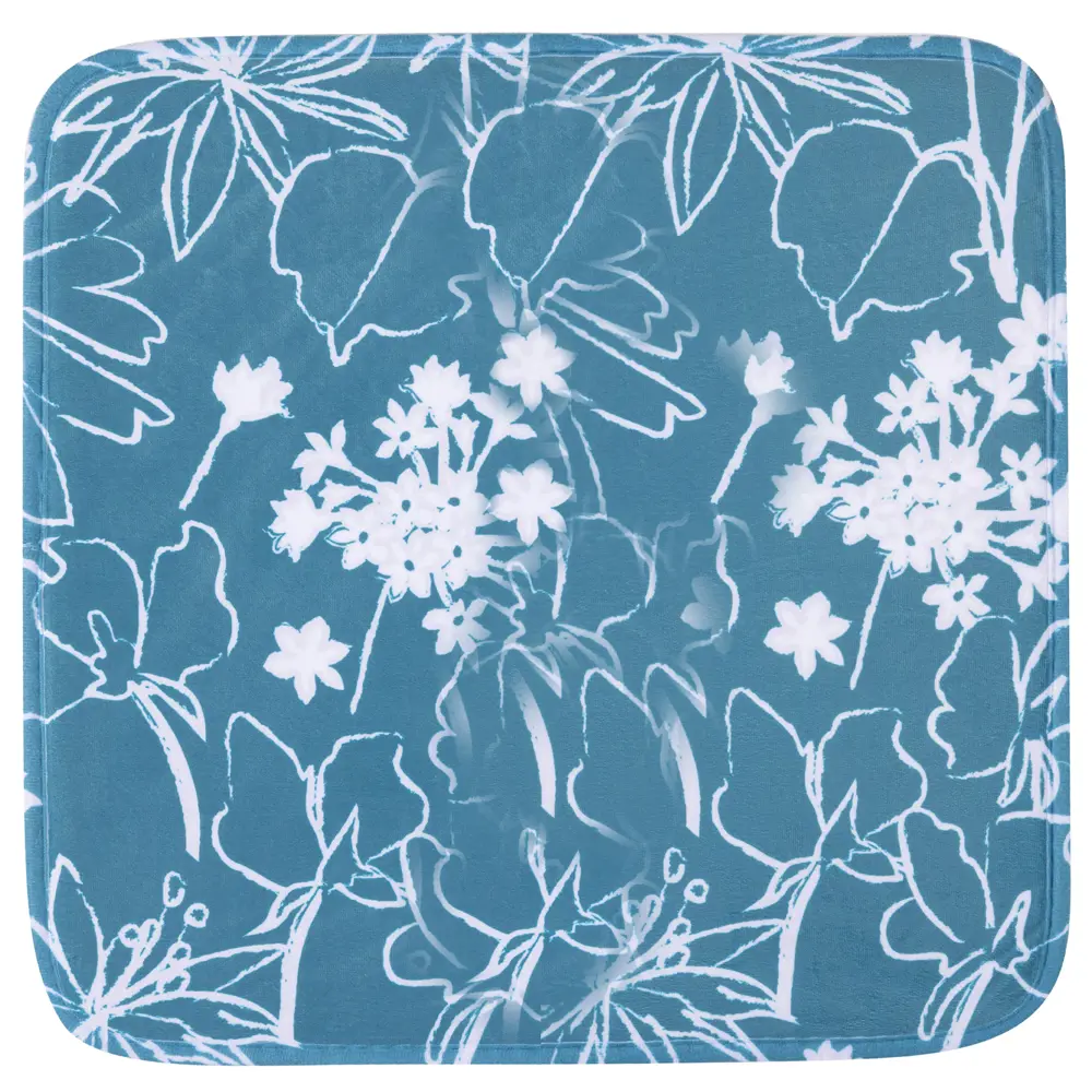 Коврик для туалета Вуаль ADB23126 45x45 см цвет синий Santreyd STLM-2183162 - Вид №1