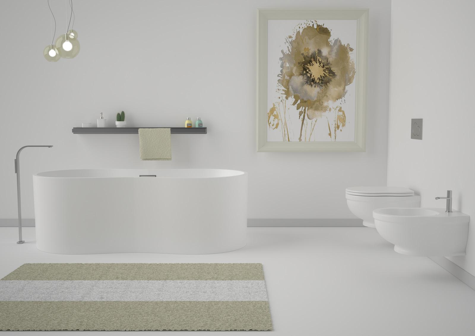 VATI18 Акриловая ванна отдельностоящая GSG CERAMIC Time - Вид №2