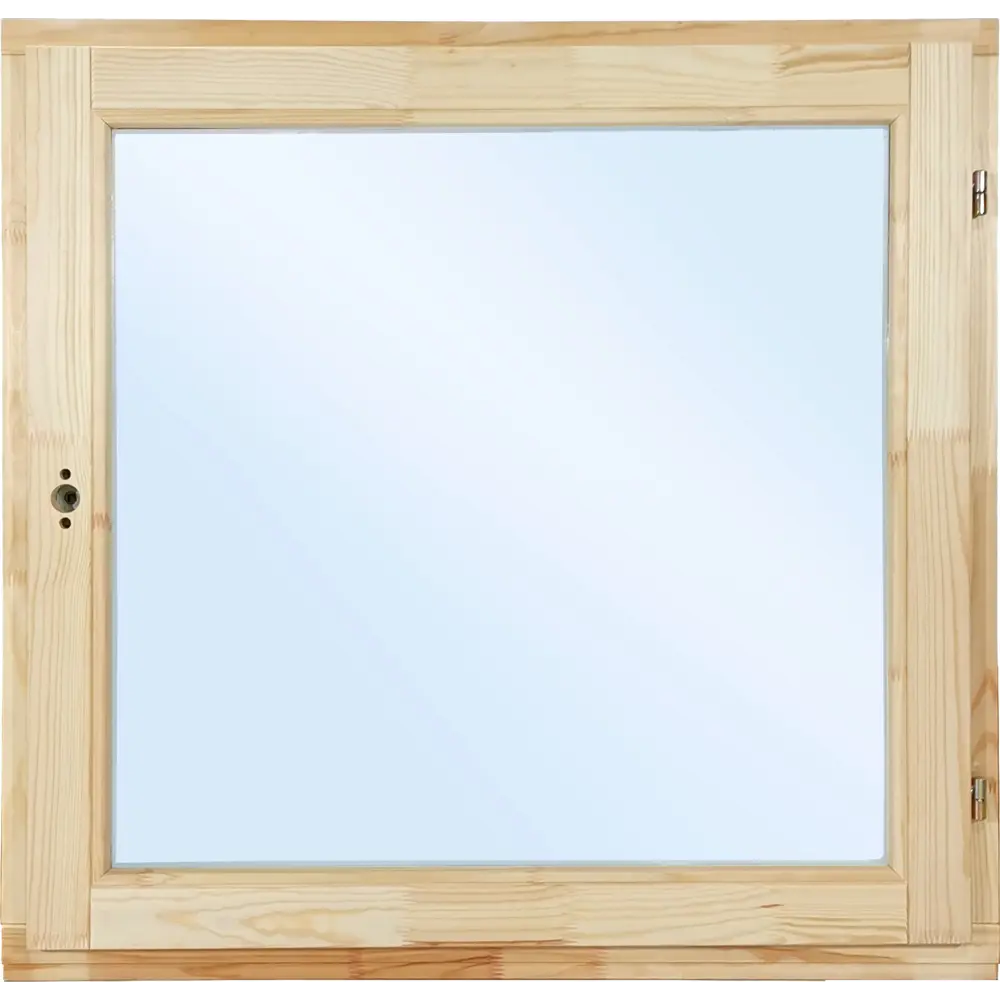 Окно деревянное 86х87 см, однокамерный стеклопакет Santreyd STLM-2068024