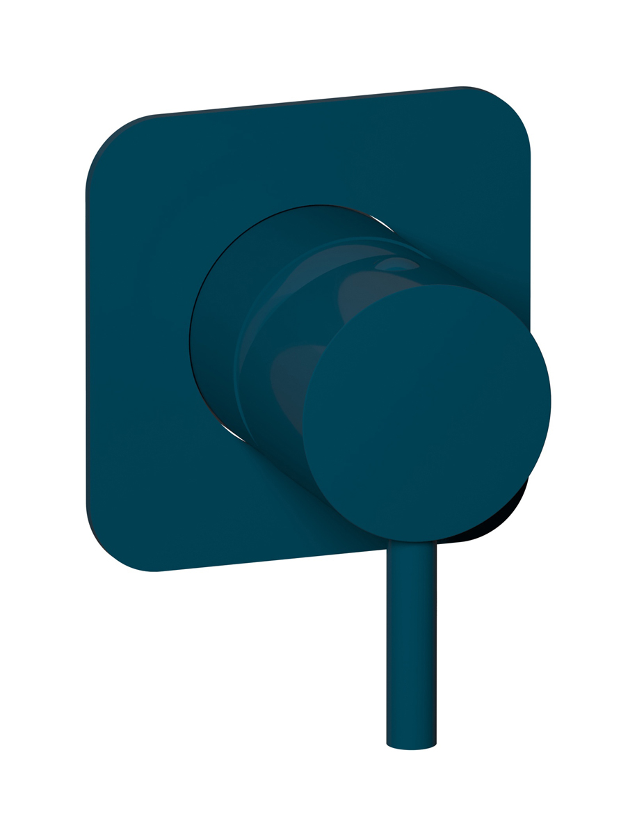 Внешние части встроенного смесителя на 1 потребителя WE ARE IB co300bl Blue Garda Colore