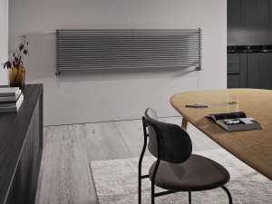 Стальной модульный горизонтальный мебельный радиатор