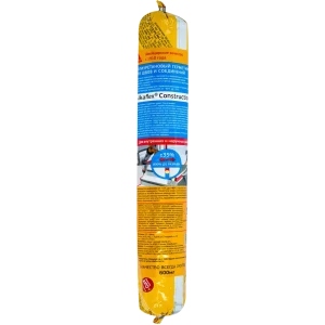 Герметик для всех типов швов Sika Sikaflex Construction 600 мл черный