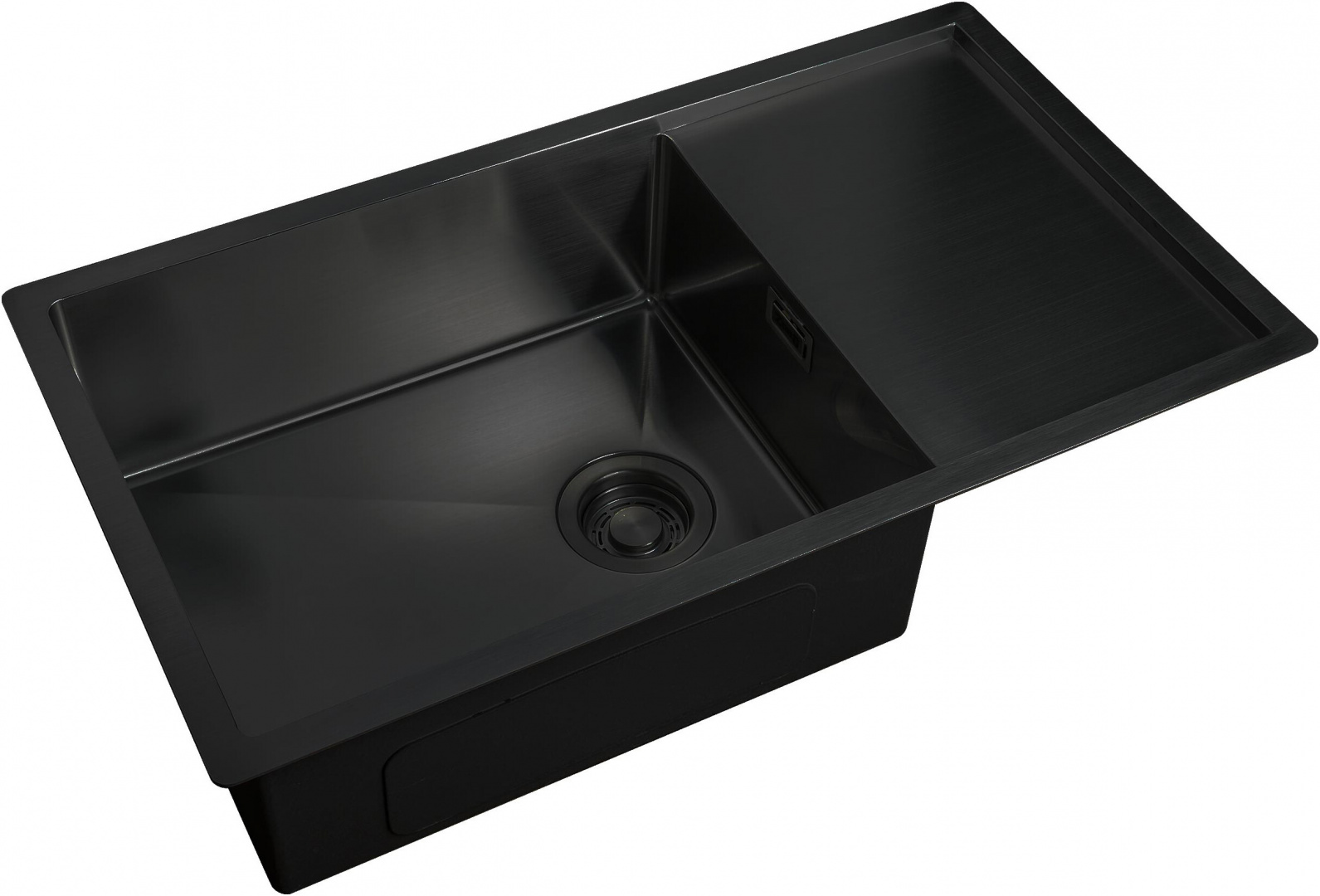 Мойка кухонная ZorG Light ZL R 780440 GRAFIT из нержавеющей стали, графит