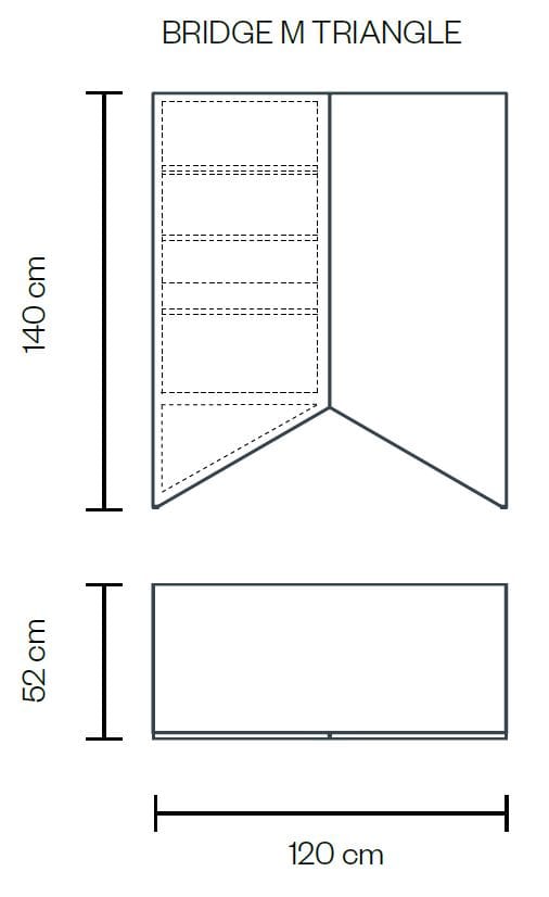 Шкаф из МДФ с распашными дверями BD Barcelona мосты ARCH-00099617 - Вид №65