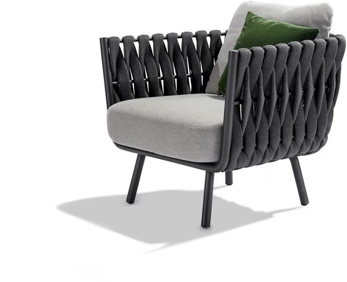 TRIBÙ Садовое кресло из ткани с подлокотниками Tosca sun-id-1504232 - Вид №3