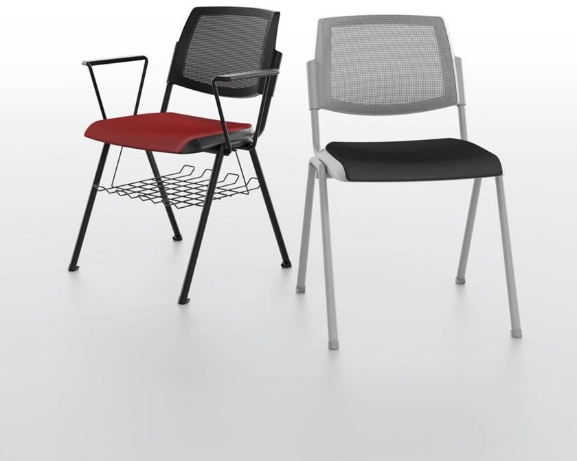 IBEBI Стул для конференций из сетки с подлокотниками Wampa mesh sun-id-1396535 - Вид №2