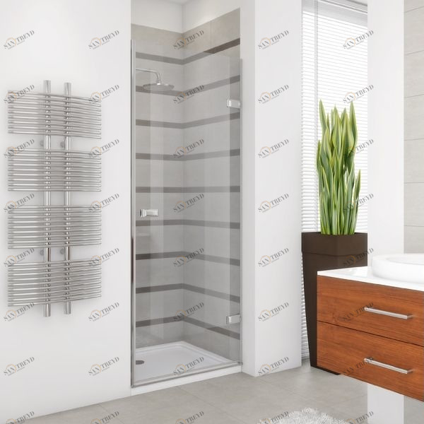 Душевая дверь в нишу 80x200 GK-861 стекло прозрачное 6 мм GUTEWETTER TREND DOOR 80X200GK861