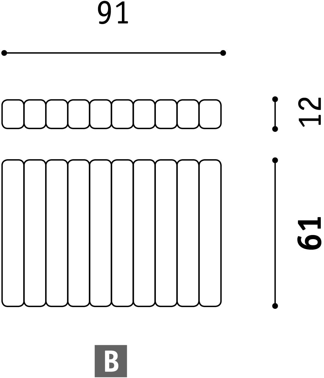 Febal Casa Модульный тканевый диван с полкой для журналов Softcase sun-id-1501311 - Вид №8