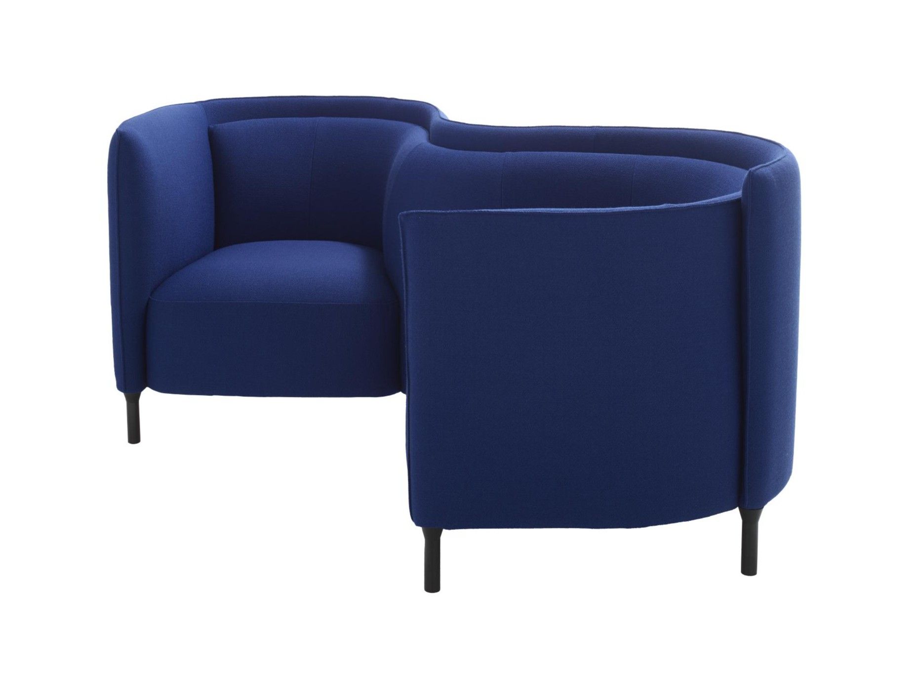 Кресло vis à vis из ткани Ligne Roset Hemicycle ARCH-00146382 - Вид №1
