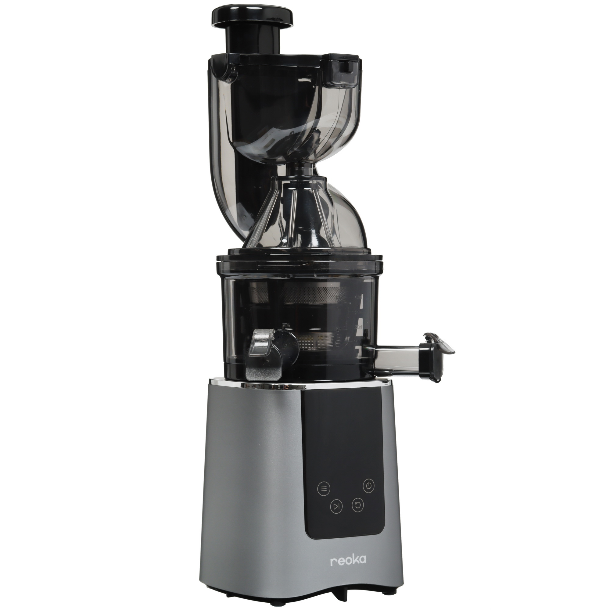 9085095 Соковыжималка электрическая Reoka RKJ-S200 серый STDN-0014368 - Вид №1