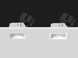 Утопленный квадратный светодиодный прожектор