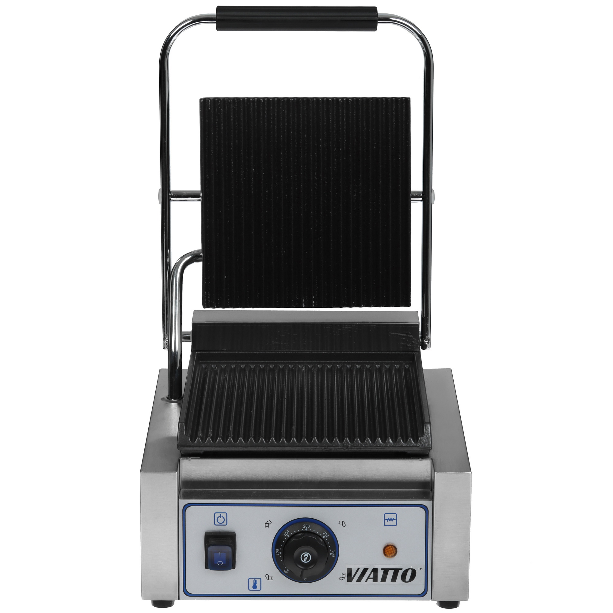 9926573 Гриль Viatto GH‑811H серебристый STDN-0107654 - Вид №1