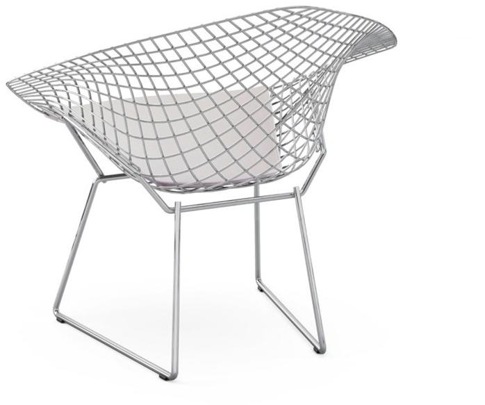 KNOLL Стальное кресло со встроенной подушкой Bertoia sun-id-1485709 - Вид №1