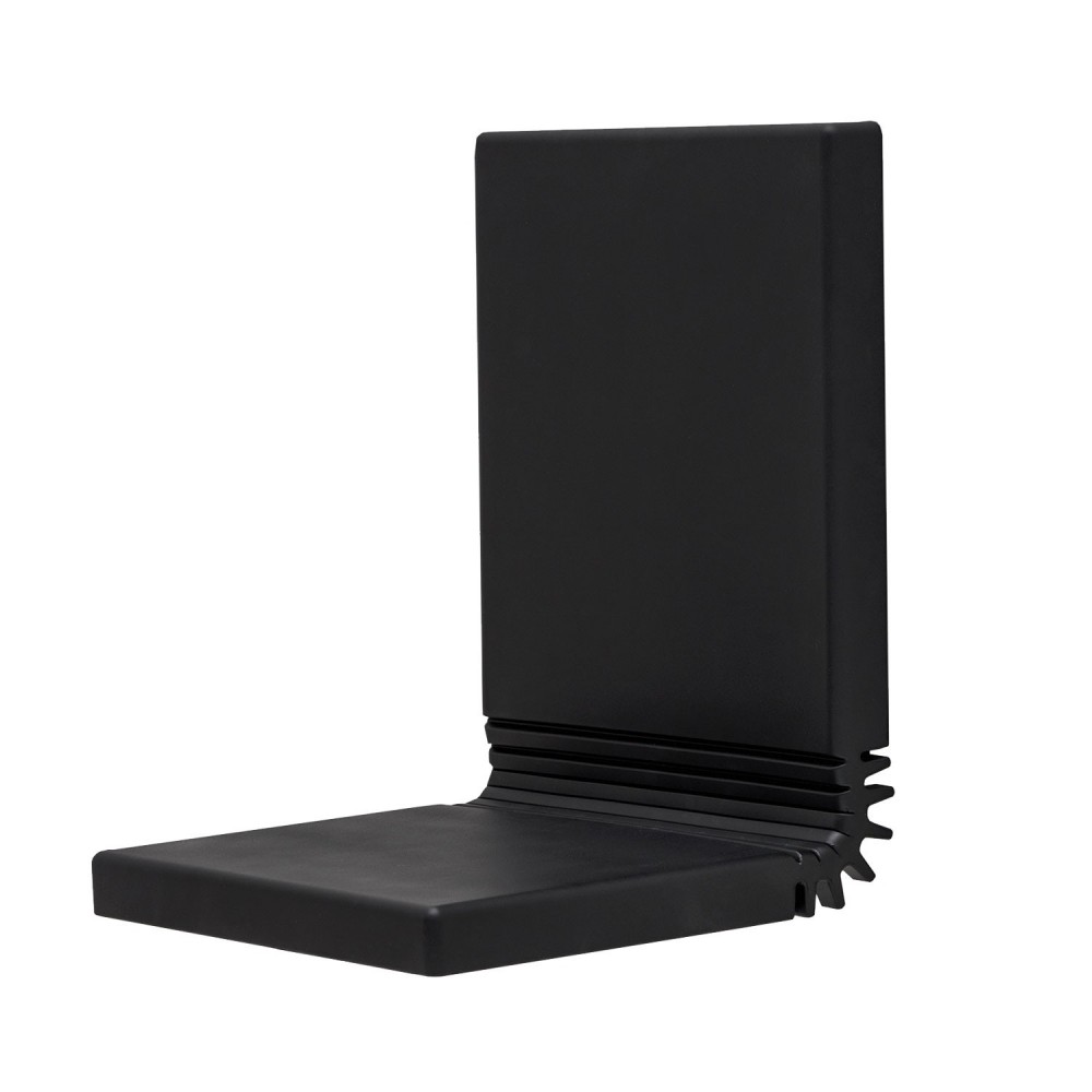 EVTKTYNEVER Life Design Выдвижное сиденье для душа в матовом черном и белом матовом цвете - Tuck Type  Черный  - Вид №3