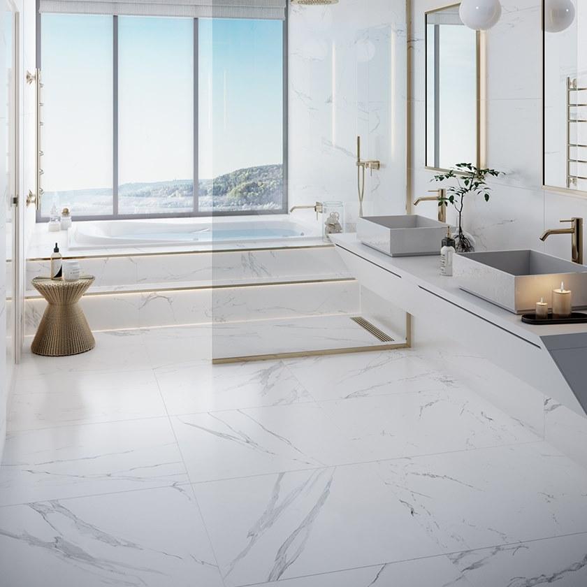 Venis Настенная / напольная плитка с эффектом мрамора Artic sun-id-1441902 - Вид №1