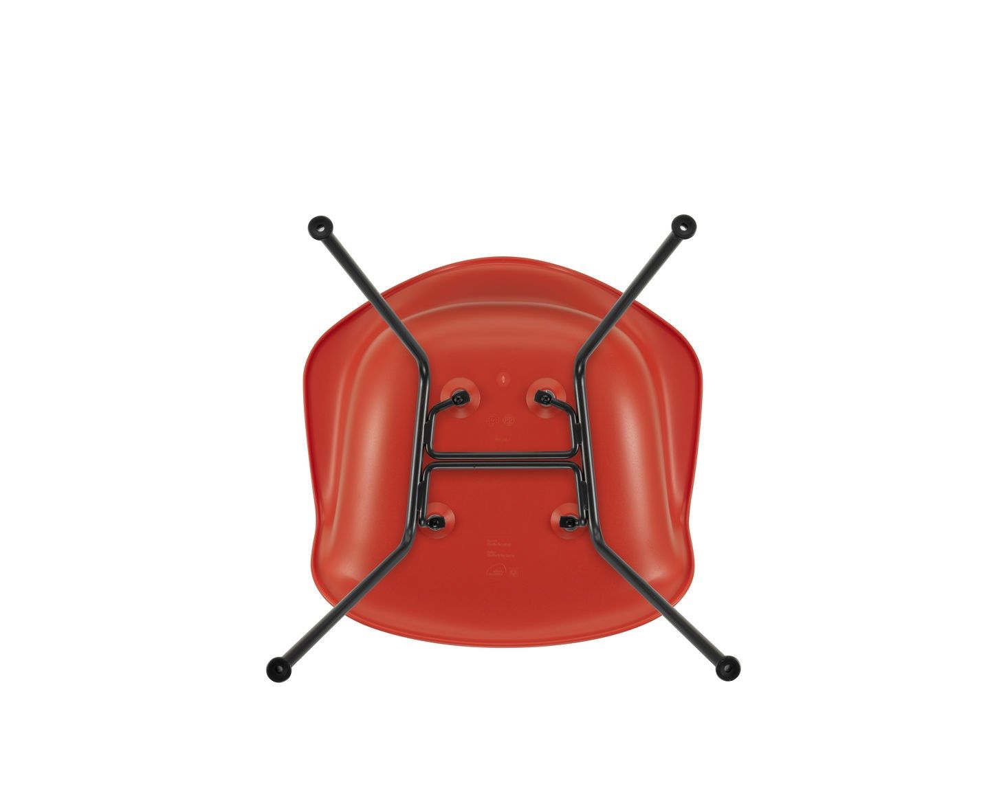 Полипропиленовый стул с подлокотниками VITRA Eames Plastic Chair ARCH-00142456 - Вид №14