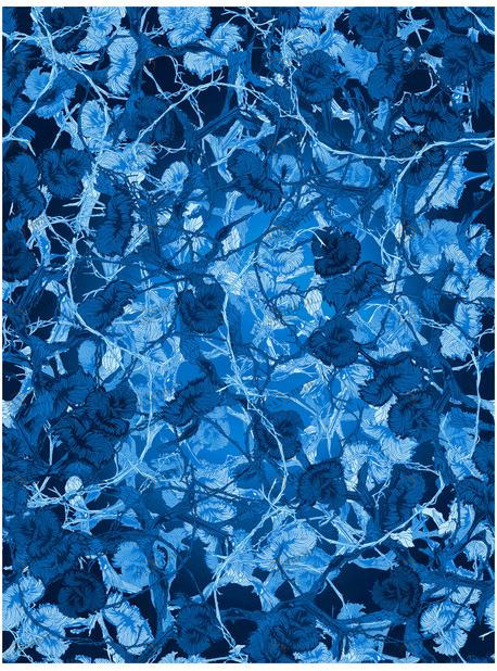 Прямоугольный ковер с цветочным рисунком Signatures Santreyd sun-id-1398128