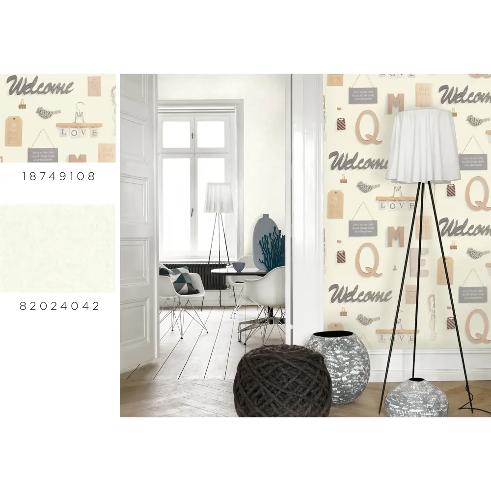 Обои флизелиновые Rasch Selection Vinyl Vlies бежевые 0.53 м 937701 Selection Vinyl/Vlies STLM-2134923 - Вид №4