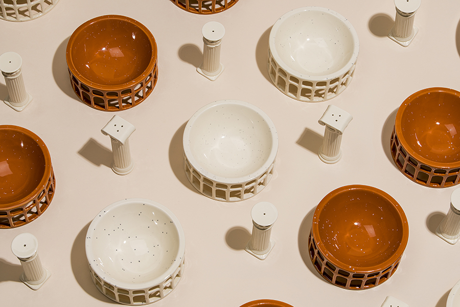 Миска сервировочная керамическая Hestia белая Doiy DYHESBOWH - Вид №3