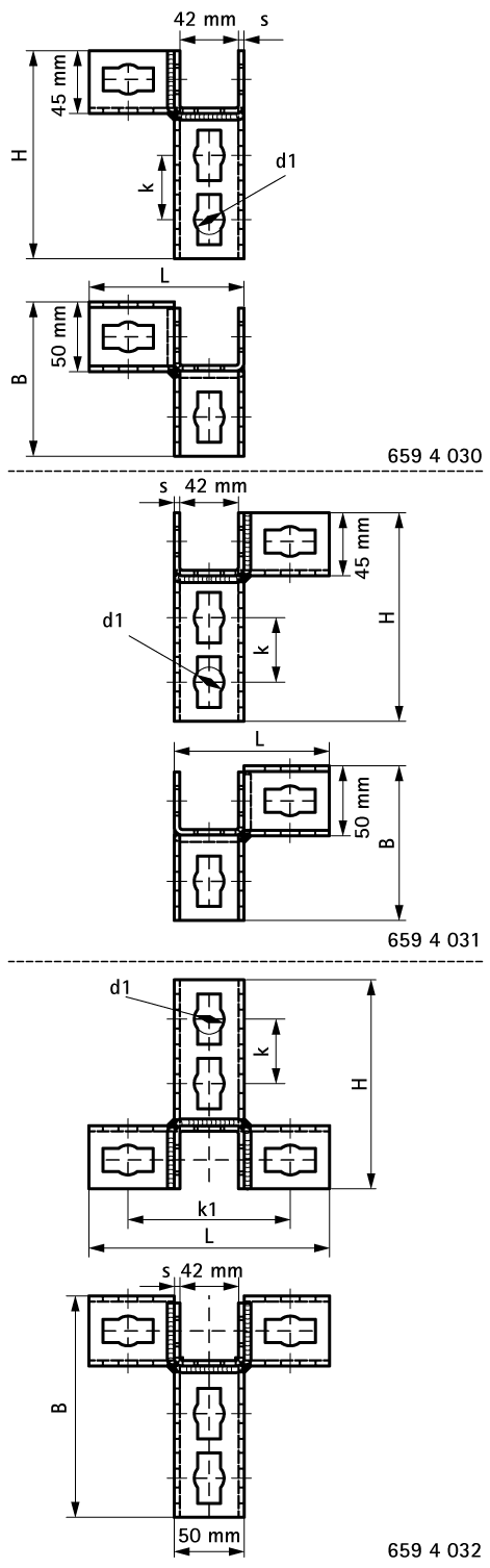 6594032 BIS PushStrut 3D Соединитель для облегчённого монтажа сложных конструкций из профиля walraven  - Вид №1
