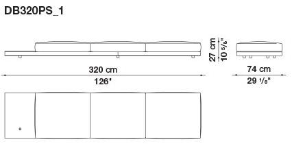 B&B Italia Кожаный диван Dock sun-id-1441060 - Вид №95