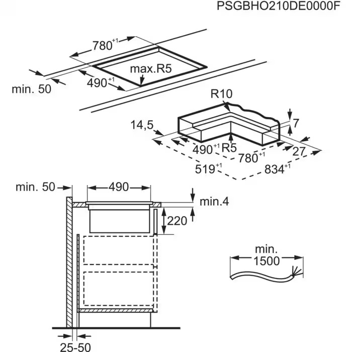 9101670 Индукционная варочная поверхность AEG CCE84779CB STDN-0041416 - Вид №5