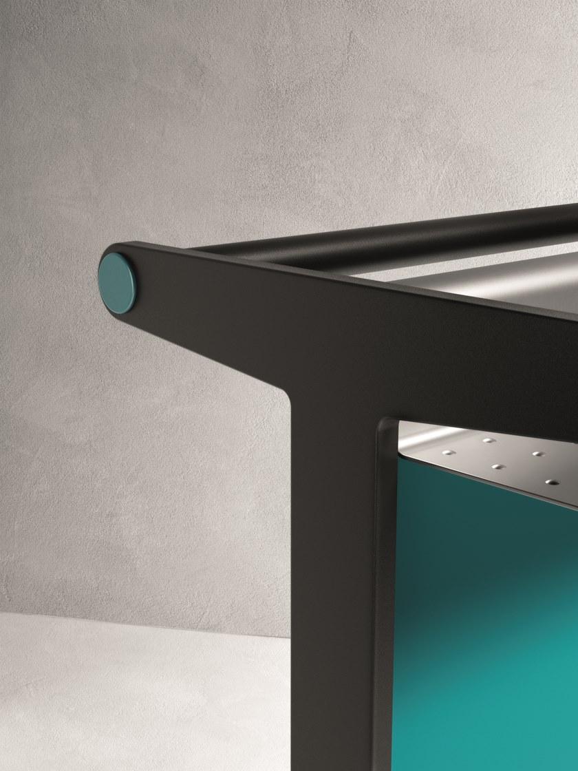 Caleido Мобильный радиатор из углеродистой стали Design sun-id-1483649 - Вид №3