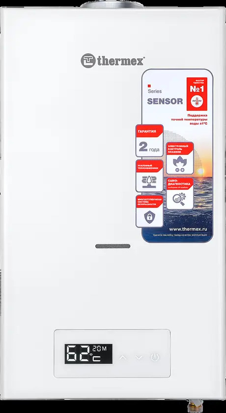 93819368 Колонка газовая Thermex S 20 MD 351107, 10 л/мин STLM-0805448