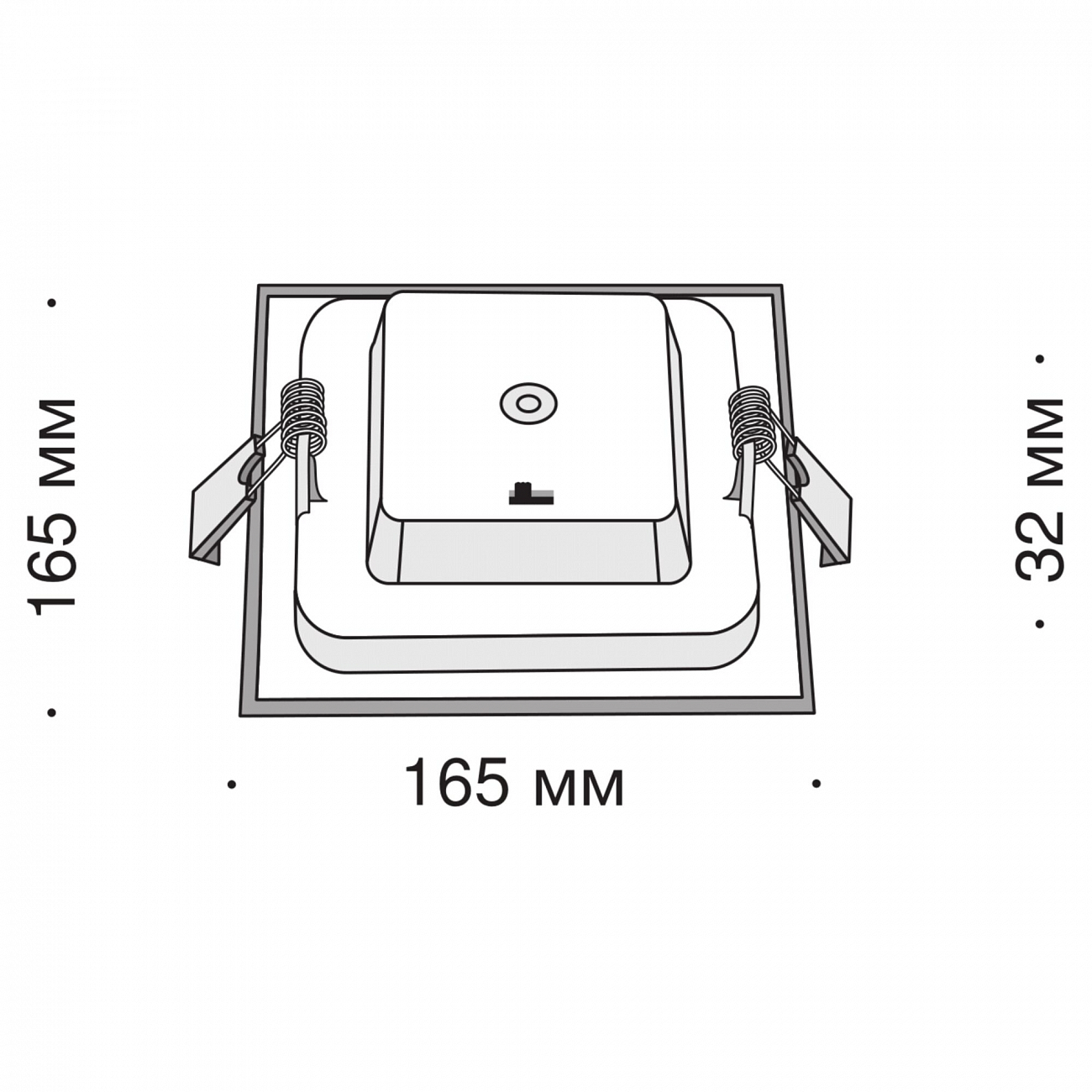 Встраиваемый спот белый Technical Stockton DL020 TECHNICAL DOWNLIGHT 00-3957176 Белый  - Вид №4