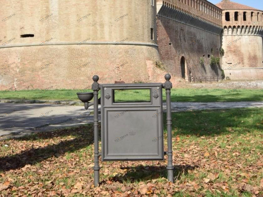 Neri Контейнер для мусора чугунный с пепельницей Scilla sun-id-1482750