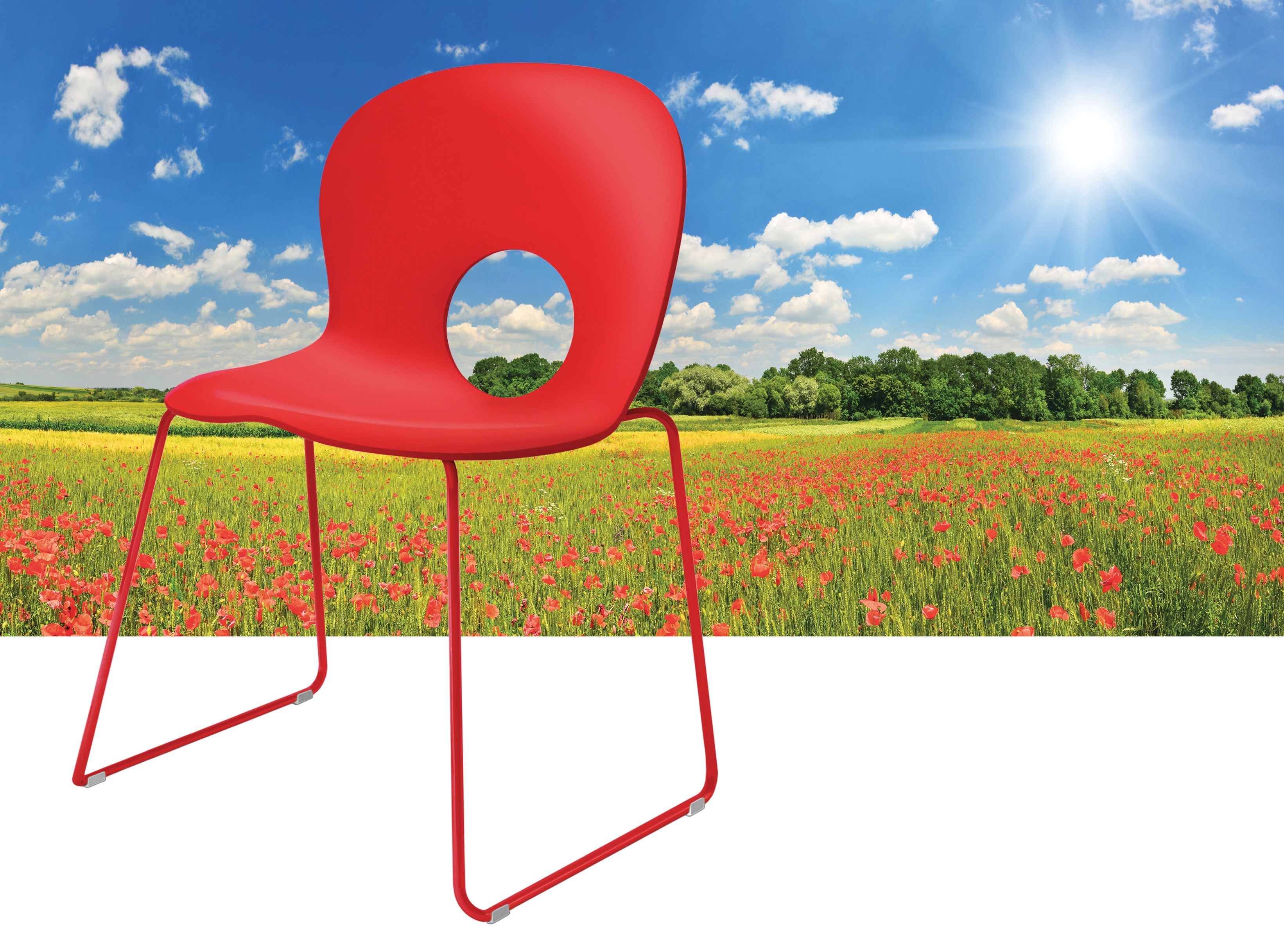 Садовый стул из полипропилена REXITE ARCH-00145237 - Вид №1